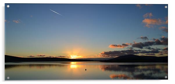 Dingle sunset Acrylic by barbara walsh