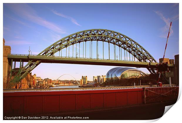 Three Bridges in One Print by Dan Davidson