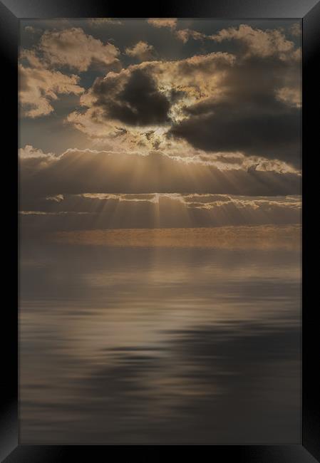 Rays of Sunlight Framed Print by Natures' Canvas: Wall Art  & Prints by Andy Astbury