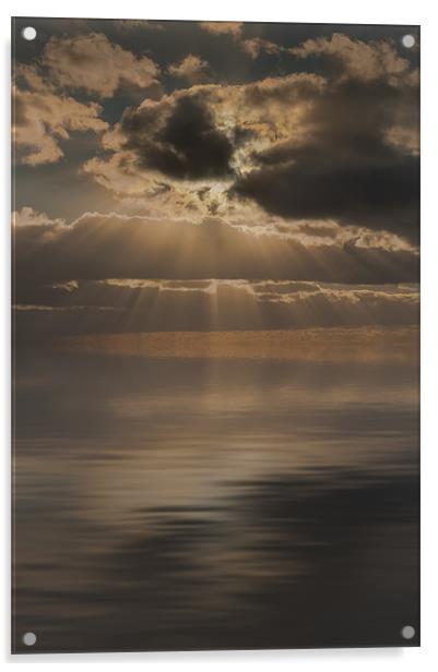 Rays of Sunlight Acrylic by Natures' Canvas: Wall Art  & Prints by Andy Astbury