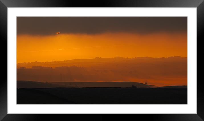 Sunrise Framed Mounted Print by Tracey Whitefoot