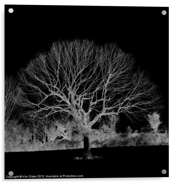 The Skeleton Tree Acrylic by Kim Slater