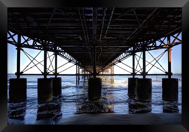 Support Cromer Pier Framed Print by Mike Gorton
