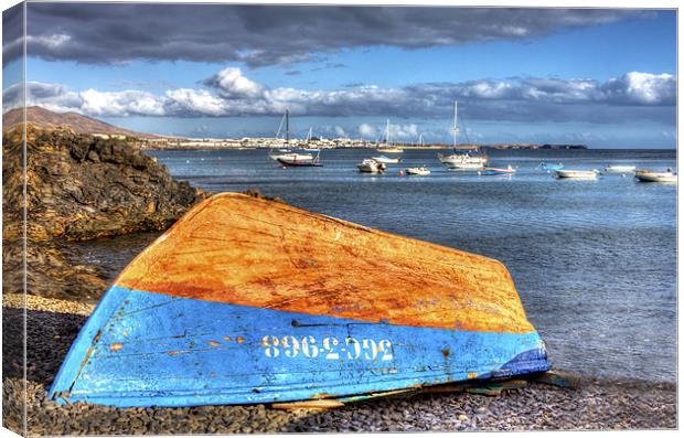 Upturned Canvas Print by Roger Green