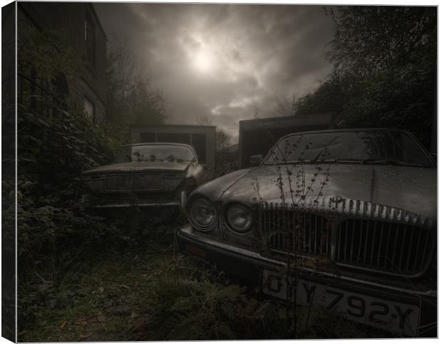 :Lost jags: Canvas Print by andrew bagley