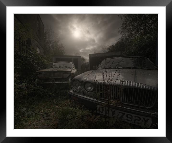 :Lost jags: Framed Mounted Print by andrew bagley
