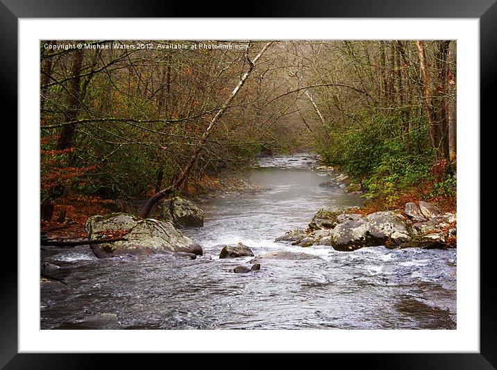 Rocky Rivers 2 Framed Mounted Print by Michael Waters Photography