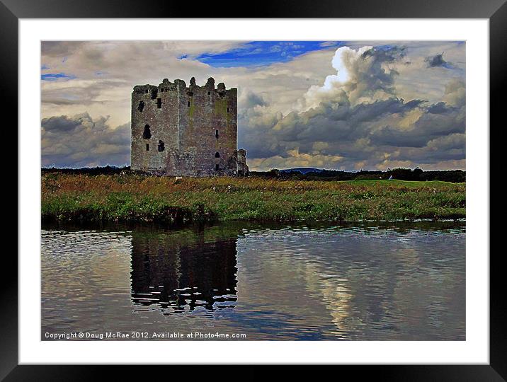 Threave Castle Framed Mounted Print by Doug McRae