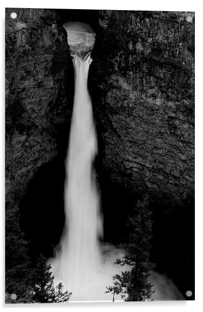 Waterfall Acrylic by Chris Hill