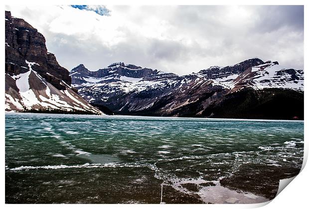 Icefields Print by Chris Hill