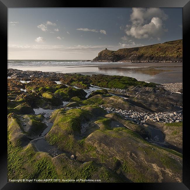 Abereiddy Bay Framed Print by Creative Photography Wales