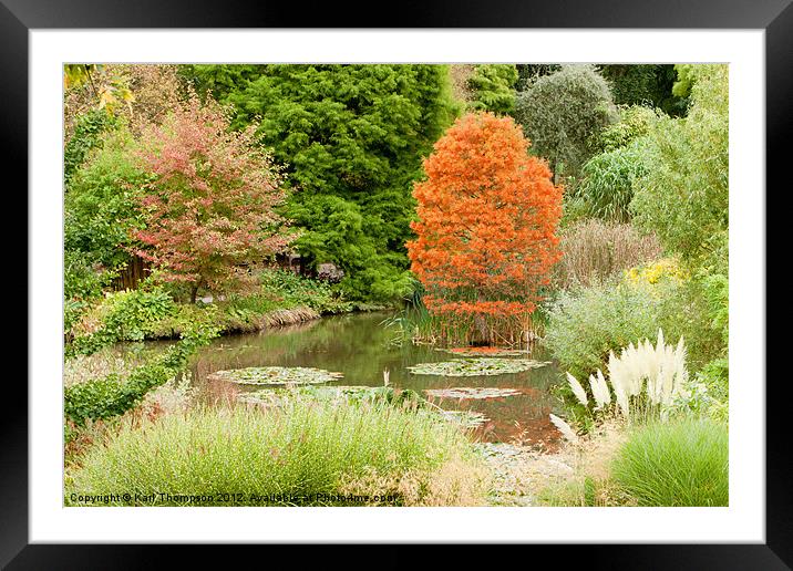 Hilliers Arboretum 1 Framed Mounted Print by Karl Thompson