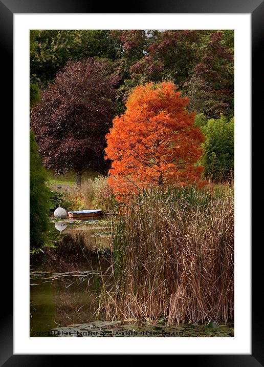 Hilliers Arboretum 2 Framed Mounted Print by Karl Thompson