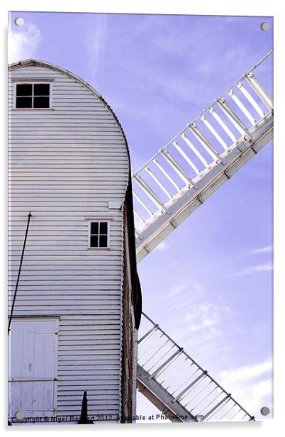 Windmill Acrylic by Nigel Bangert