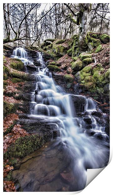 Feldy Waterfall Print by Fraser Hetherington