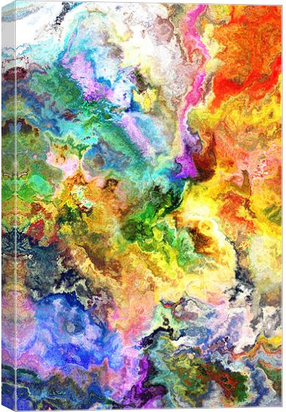 The garden of Paradise Canvas Print by Jury Onyxman