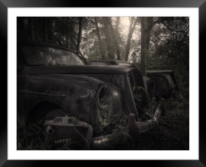 :Ripped apart: Framed Mounted Print by andrew bagley