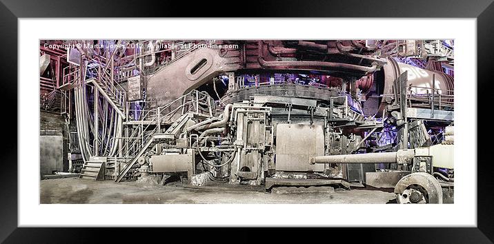 Mans Mightiest Crucible of Creation Framed Mounted Print by K7 Photography
