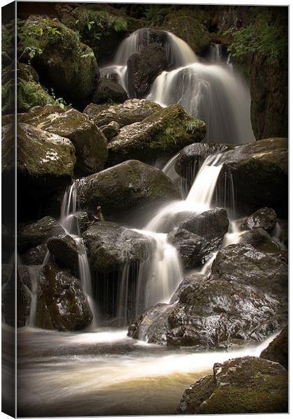 Lodore Falls Canvas Print by Pete Lawless