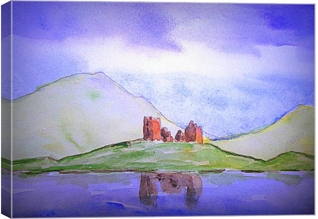 highlands2 Canvas Print by dale rys (LP)