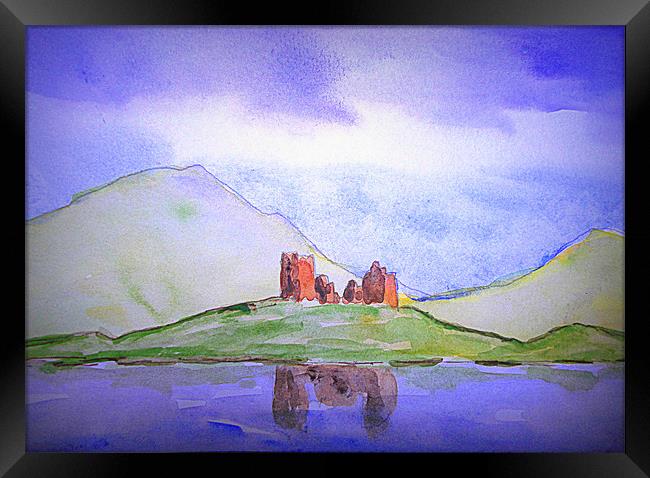 highlands2 Framed Print by dale rys (LP)