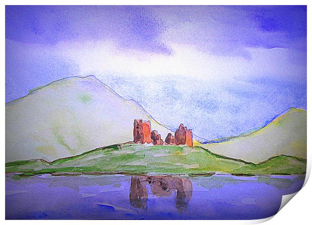 highlands2 Print by dale rys (LP)