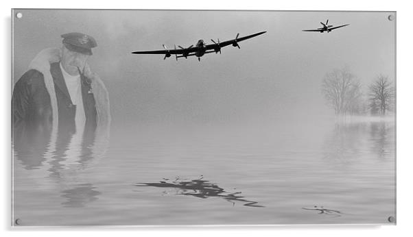 Mists of Time Acrylic by John Ellis