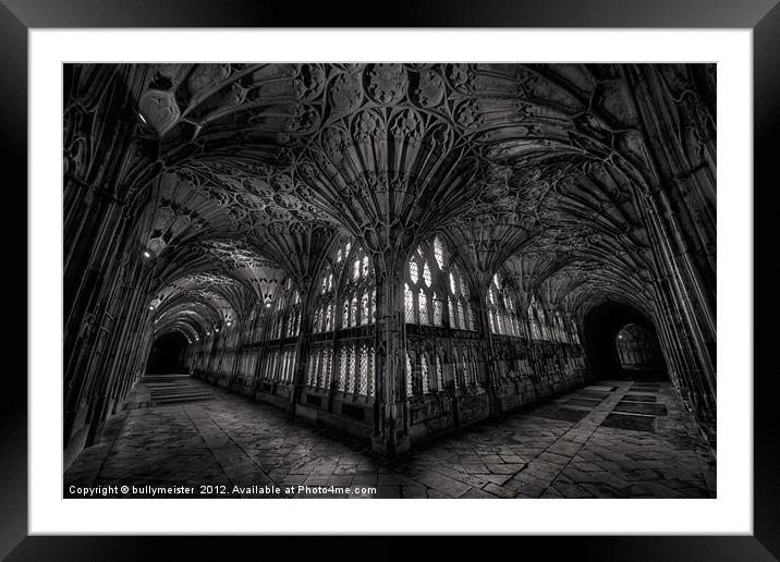 :The Cloisters: Framed Mounted Print by bullymeister 