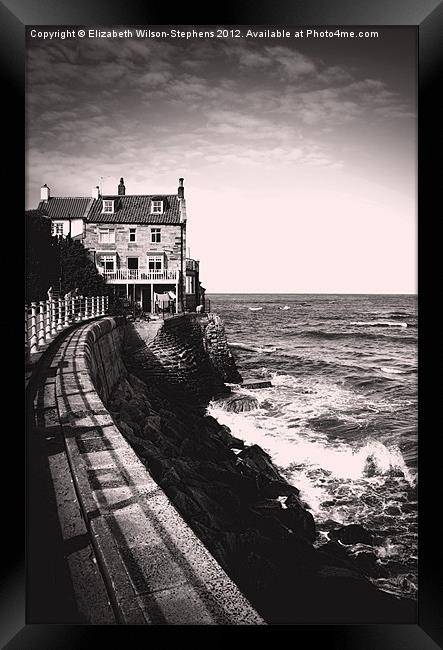 Robin Hoods Bay Framed Print by Elizabeth Wilson-Stephen