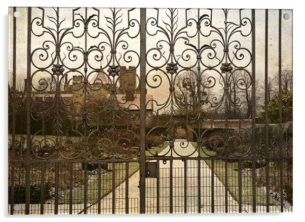 Looking through the Gates Acrylic by Dawn Cox