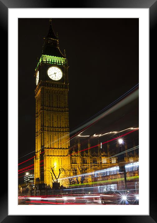 Big Ben Framed Mounted Print by Dean House