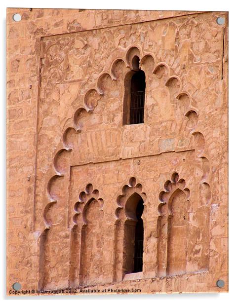 Marrakesh Mosque Window Acrylic by Brian  Raggatt