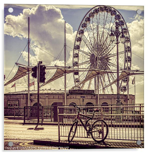 The Brighton Wheel Acrylic by Chris Lord