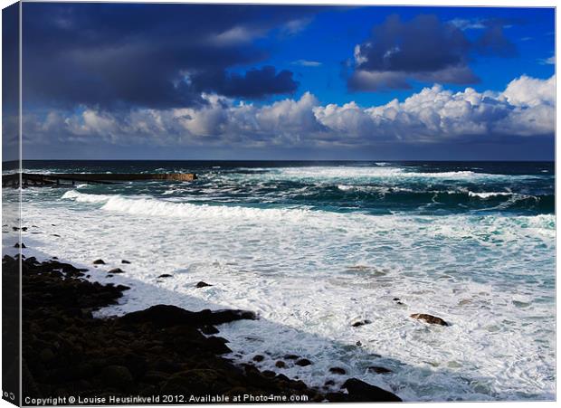 Sennen Cove, Cornwall Canvas Print by Louise Heusinkveld