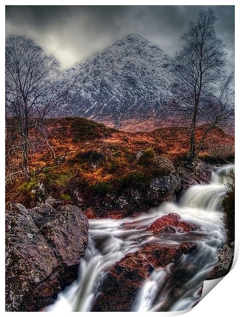 The Buachaille Etive Mor Print by Aj’s Images