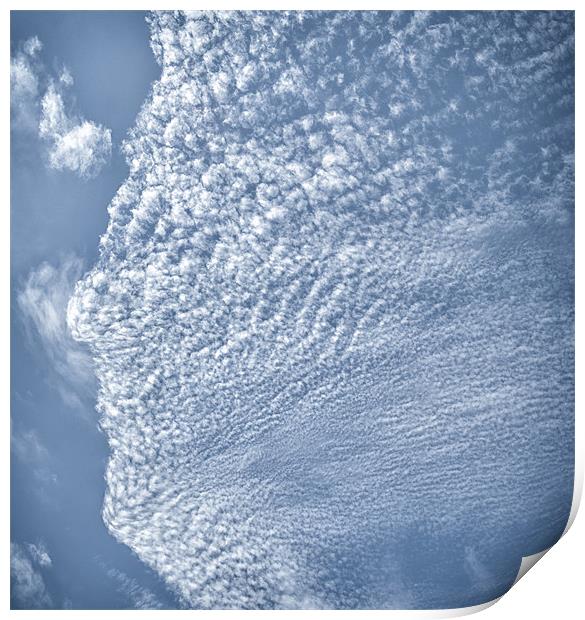 Mr Cloud Print by Mary Lane