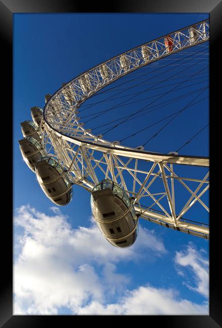 The London Eye Framed Print by David Pyatt