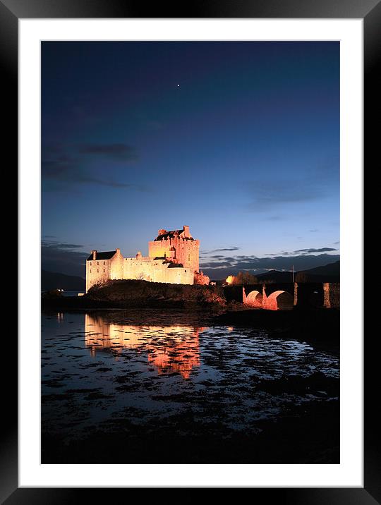 Eilean Donan Castle Framed Mounted Print by Grant Glendinning