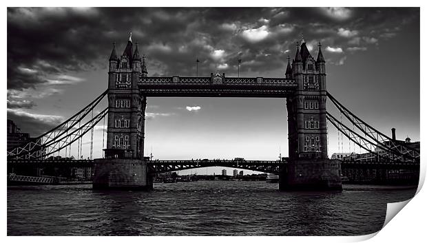 Tower Bridge London Print by Dean Messenger