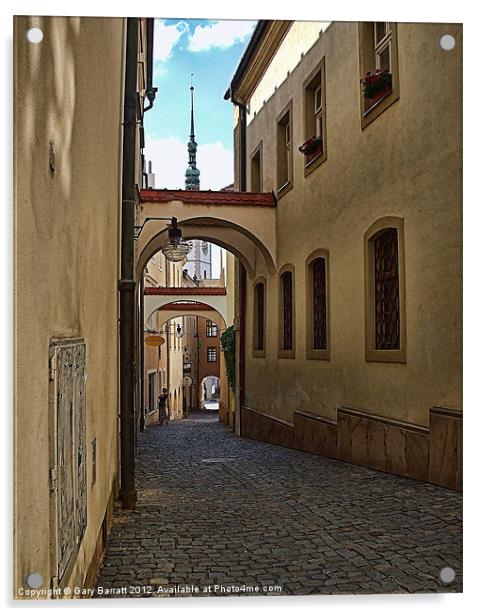 Medieval Olomouc Of Czech Republic Acrylic by Gary Barratt
