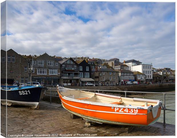 St Ives, Cornwall Canvas Print by Louise Heusinkveld