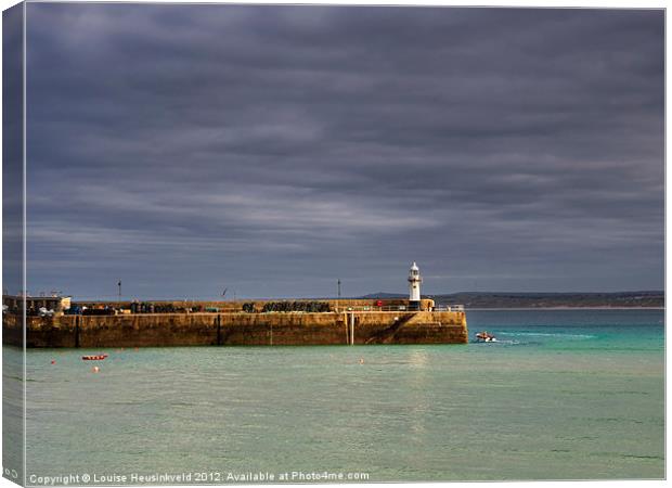 St Ives, Cornwall Canvas Print by Louise Heusinkveld