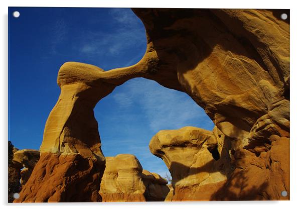 Metate arch, Utah Acrylic by Claudio Del Luongo