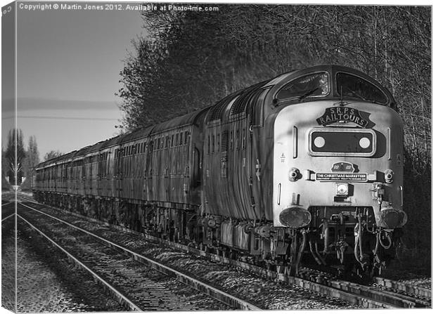 Lincoln Markets Deltic Special Canvas Print by K7 Photography