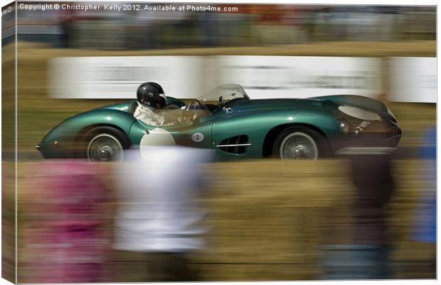 Classic Speed Canvas Print by Christopher Kelly