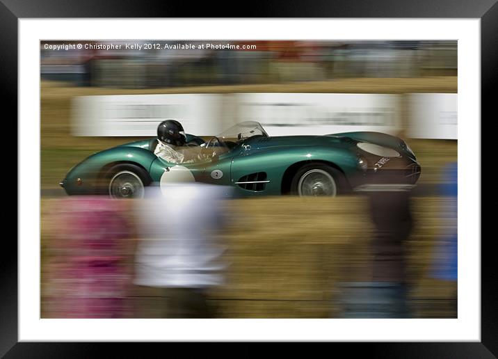 Classic Speed Framed Mounted Print by Christopher Kelly