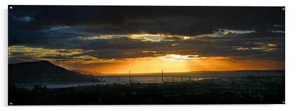 Inverness sunrise Acrylic by Macrae Images