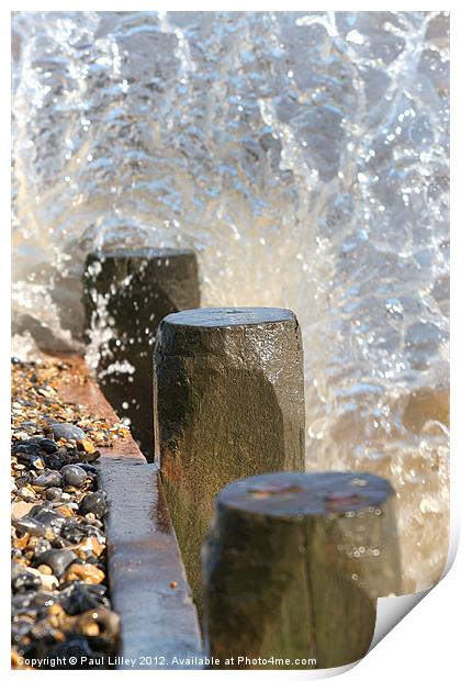 Power of the Sea Print by Digitalshot Photography