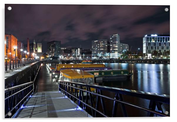 Albert Dock (Liverpool) Acrylic by raymond mcbride