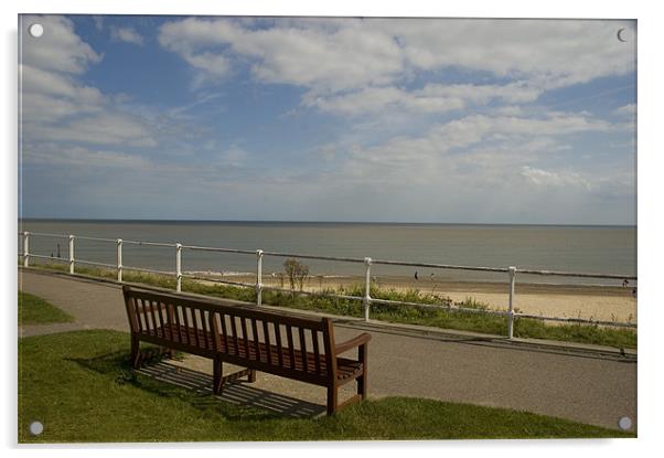 Looking Out To Sea  Acrylic by Oliver Porter